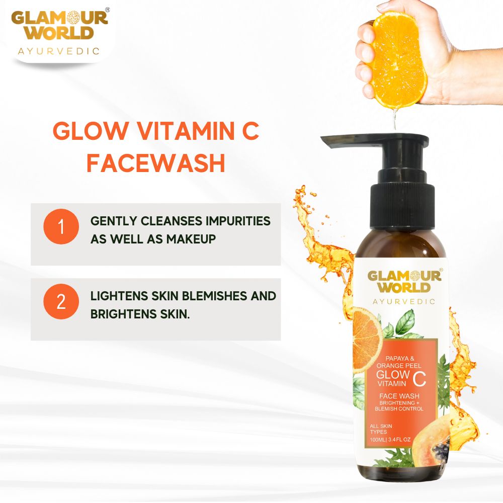 Glow Vitamin C Facewash, 100ml