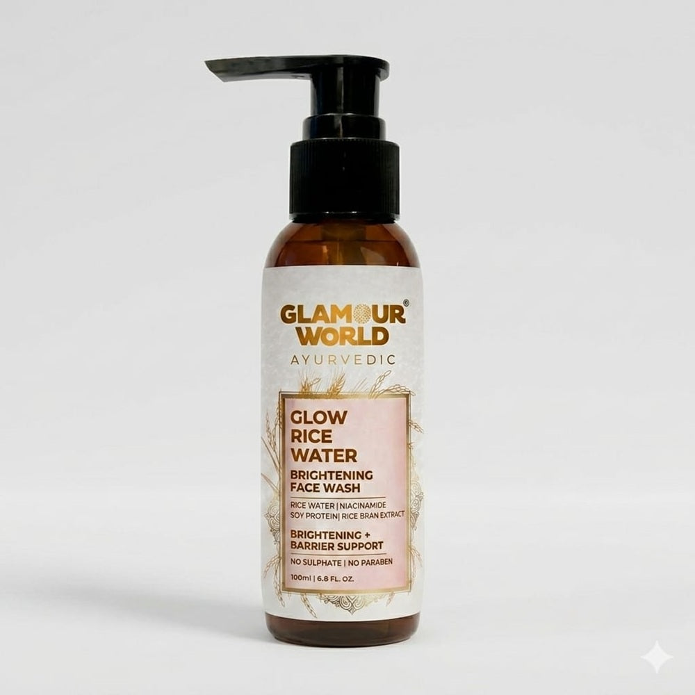 Glow Rice Water Brightening Face Wash