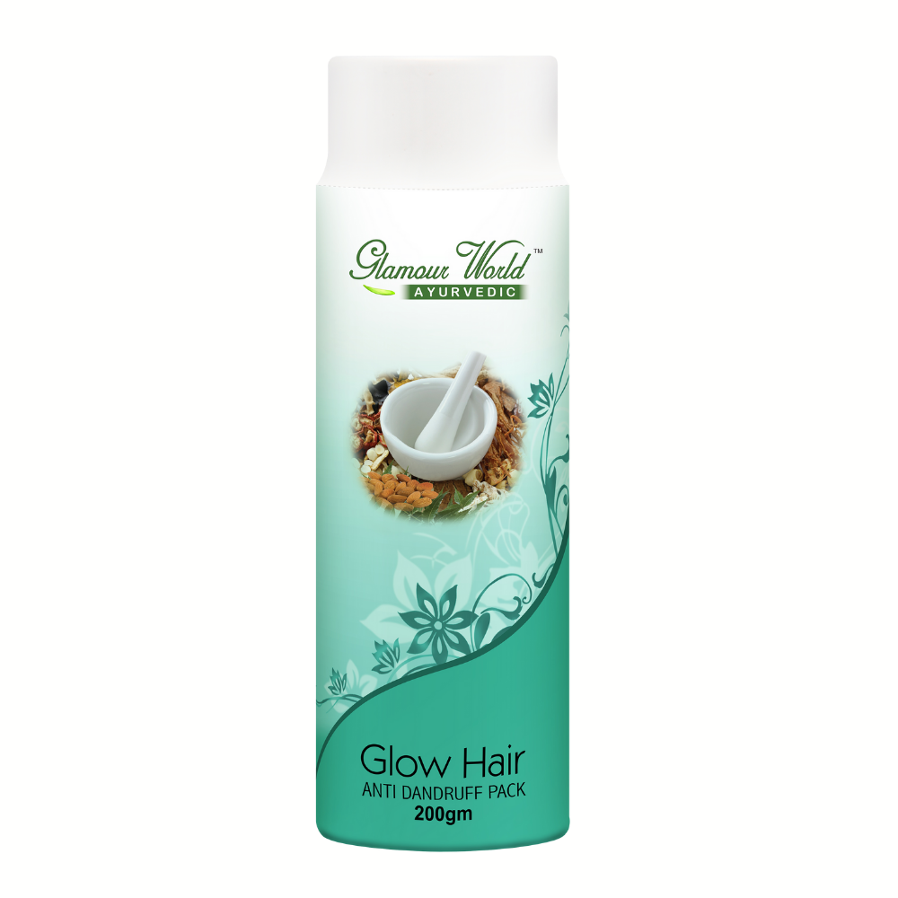glow hair antidandruff pack