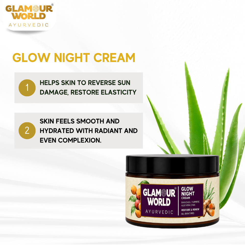 Glow Night Cream, 50gm