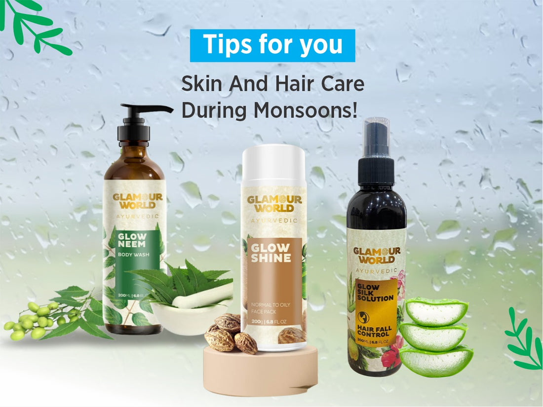 Skin And Hair Care During Monsoons! Tips for you