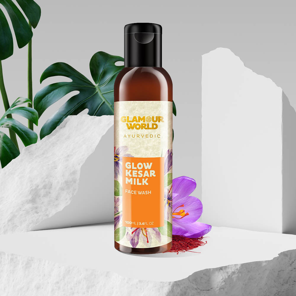 Glow Kesar Milk Face Wash