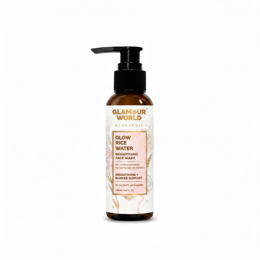 Glow Rice Water Brightening Face Wash
