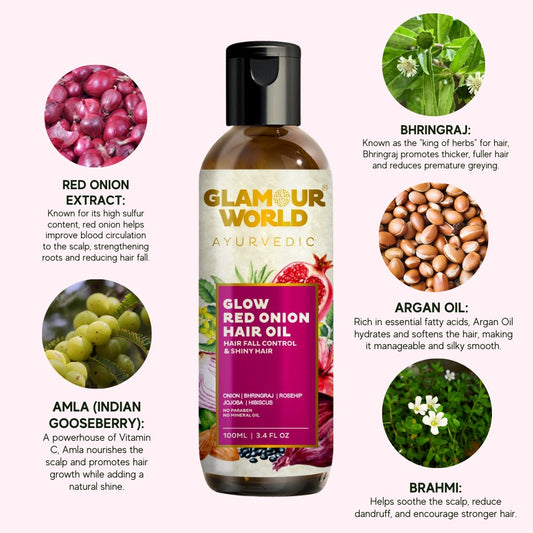 Glow Red Onion Hair Oil
