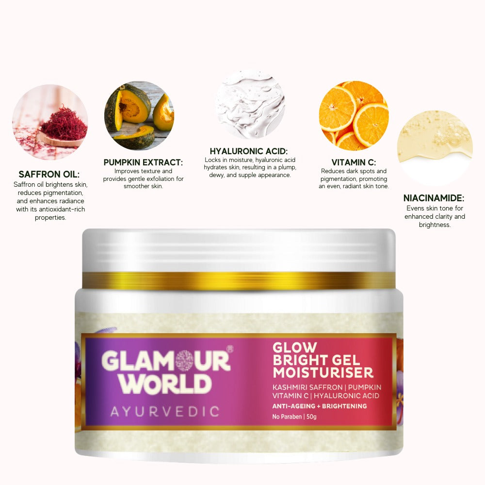 Glow Bright Gel Moisturiser