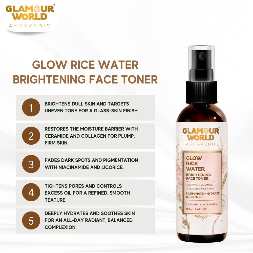 Glow Rice Water Brightening Face Toner