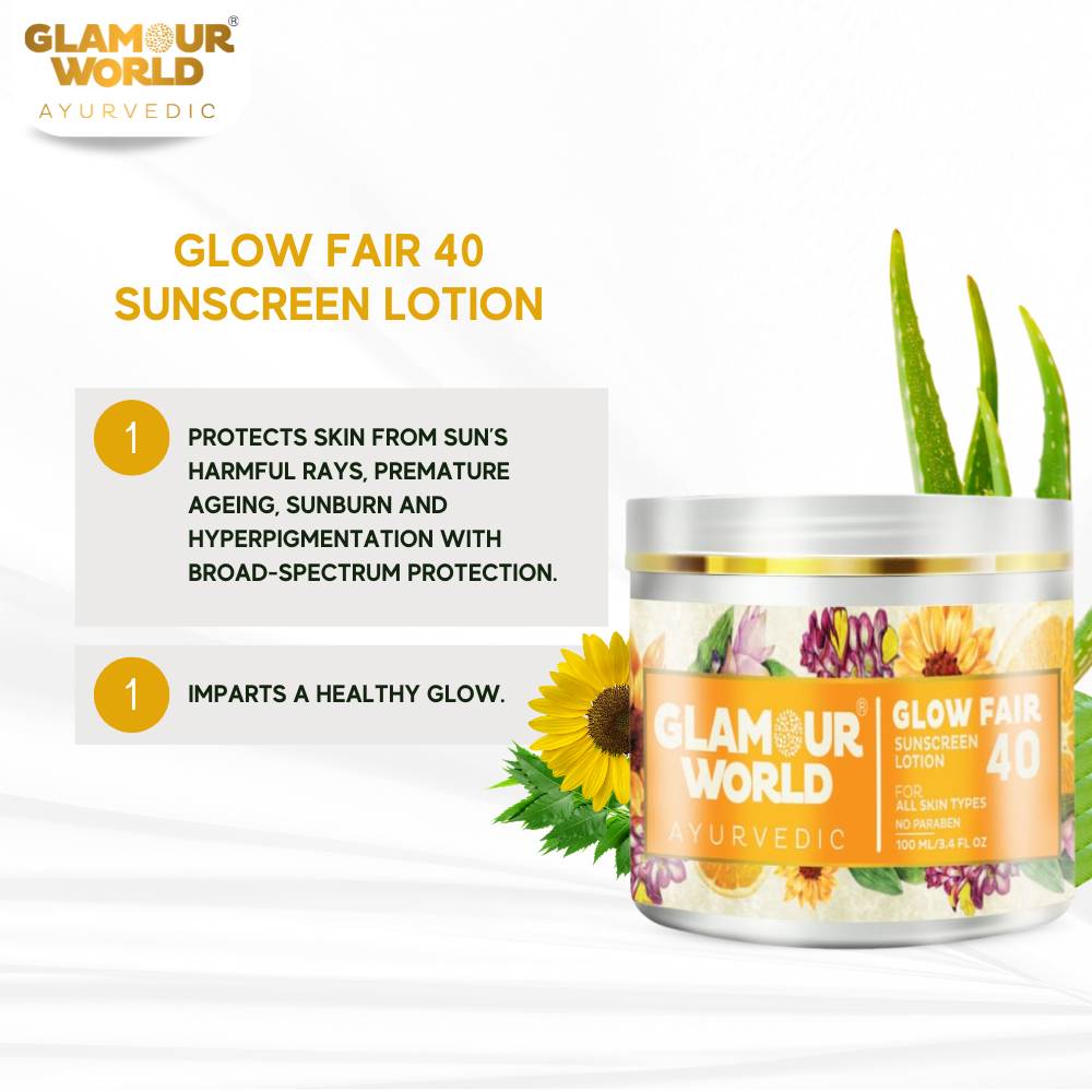 glow fair 40 sunscreen