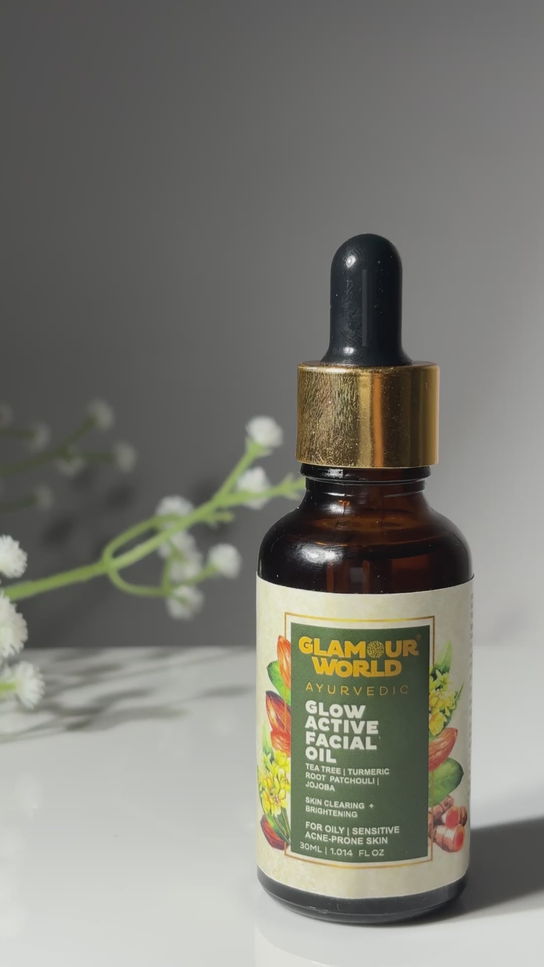 Glow Active Facial Oil, 30ml